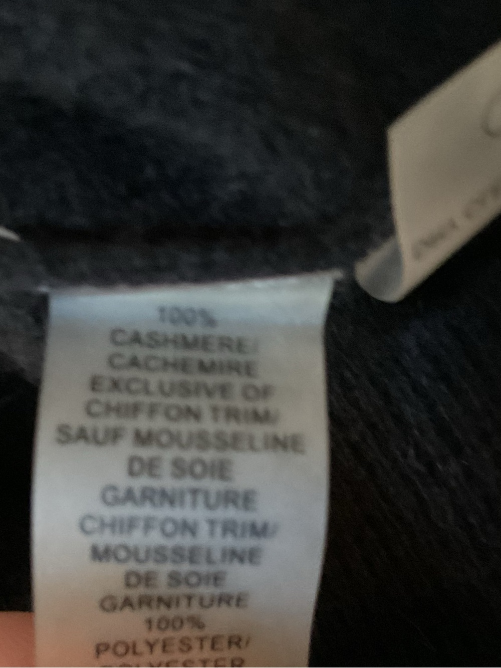 Magaschoni Black cashmere Cardigan, small - Picture 5 of 6